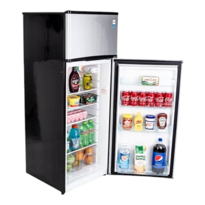 Avanti RA7316PST 7.4 Cubic Foot Apartment Size Refrigerator, Black Platinum (RA7316PST)