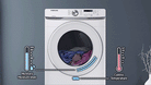 SAMSUNG 7.5 Cubic Foot Front Load Electric Dryer White (DVE45B6300W)