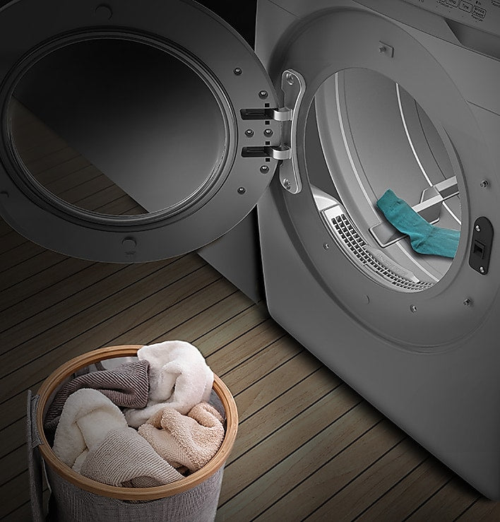 SAMSUNG 7.5 Cubic Foot Front Load Electric Dryer White (DVE45B6300W)