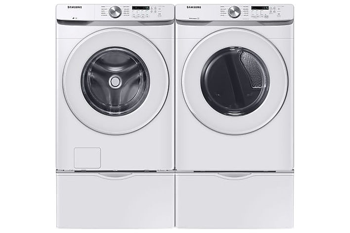 SAMSUNG 7.5 Cubic Foot Front Load Electric Dryer White (DVE45B6300W)