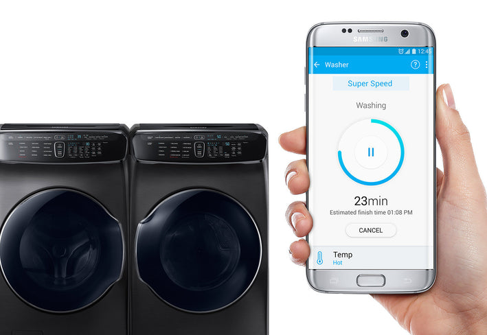 SAMSUNG 7.5 Cu. Ft. FL E Dry Black (DVE46BG6500VA3)