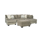 Creswell 2-Piece Sectional with Ottoman