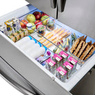 28 cu. ft. Food Showcase 4-Door French Door Refrigerator in Stainless Steel (RF28R7351SR)