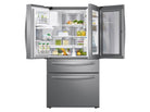 22 cu. ft. Food Showcase Counter Depth 4-Door French Door Refrigerator in Stainless Steel (RF22R7351SR)
