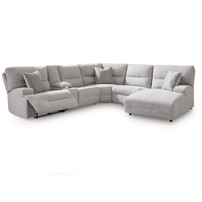 Acklen Place 6-Piece Power Reclining Sectional with Chaise