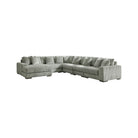 Lindyn 6-Piece Sectional with Ottoman