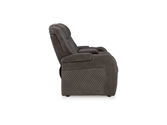 Fyne-Dyme PWR REC Loveseat/CON/ADJ HDRST