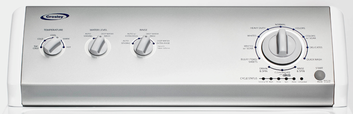 CROSLEY 3.8 Cu. Ft. TL Wash White (CWW3812RW)