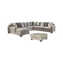 Ardsley 4-Piece Sectional with Ottoman