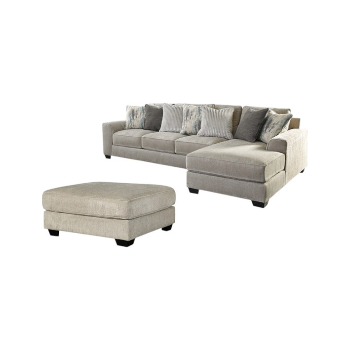 Ardsley 2-Piece Sectional with Ottoman