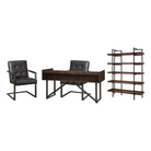 Starmore Home Office Desk with Chair and Storage(PKG008035 (H633-70,H633-27,H633-02A(2)) )