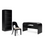 Rowanbeck Home Office Desk with Chair and Storage(PKG018528 (H821-44,H821-01,H821-17))