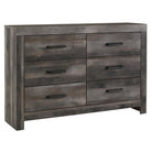 Wynnlow Queen Crossbuck Panel Bed with Dresser