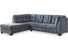 Marleton 2-Piece Sectional with Ottoman