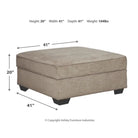 Bovarian 4-Piece Sectional with Ottoman