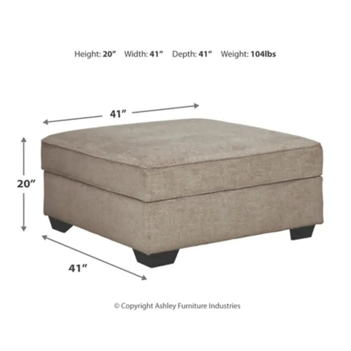 Bovarian 4-Piece Sectional with Ottoman