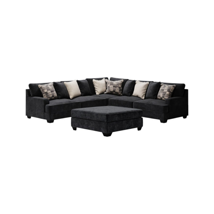 Lavernett 3-Piece Sectional with Ottoman