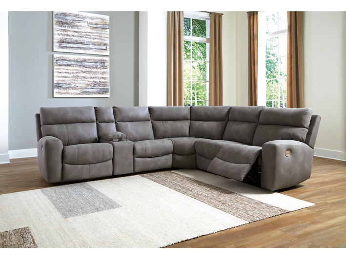 Next-Gen DuraPella 6-Piece Power Reclining Sectional