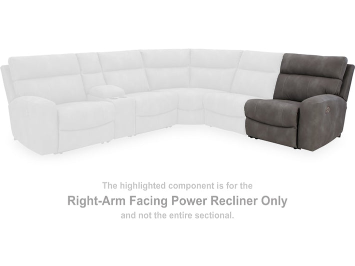 Next-Gen DuraPella 4-Piece Power Reclining Sectional