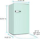 AVANTI 3.1 Cu. Ft. Mini Ref Green(RMRS31X7G-IS)