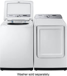 SAMSUNG 74 Cubic Foot Top Load Electric Dryer White (DVE50R5200W)