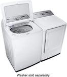 SAMSUNG 74 Cubic Foot Top Load Electric Dryer White (DVE50R5200W)