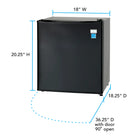 Avanti 1.7 cu. ft. Compact Refrigerator (AR17T1B)