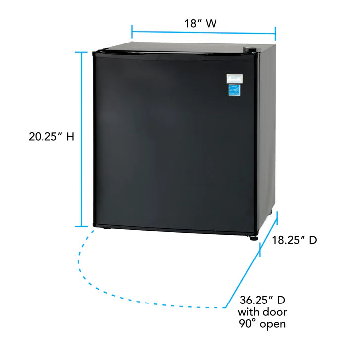 Avanti 1.7 cu. ft. Compact Refrigerator (AR17T1B)