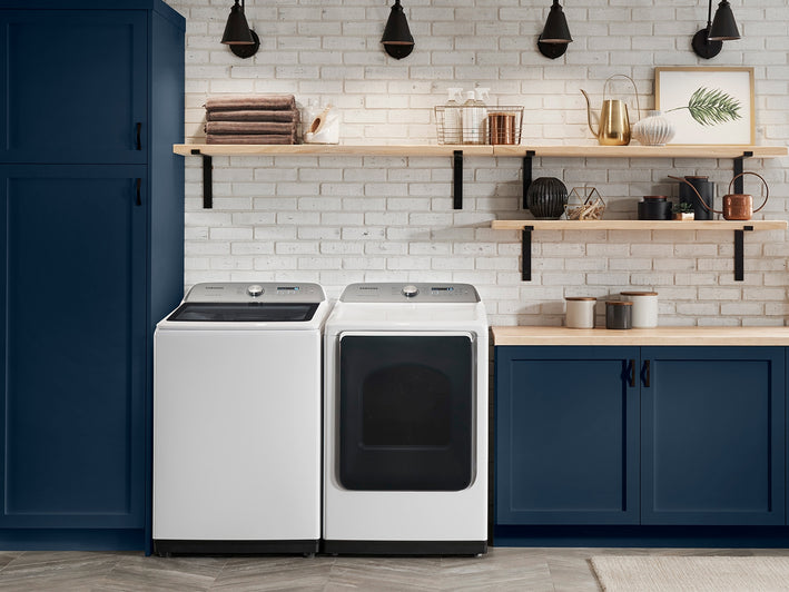 SAMSUNG 7.4 Cu. Ft. FL E Dry White (DVE54R7200W)