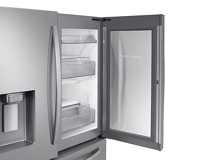 22 cu. ft. Food Showcase Counter Depth 4-Door French Door Refrigerator in Stainless Steel (RF22R7351SR)