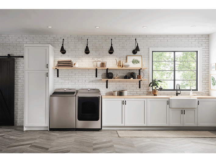 SAMSUNG 7.4 Cu. Ft. FL E Dry Champagne  (DVE54R7600C)