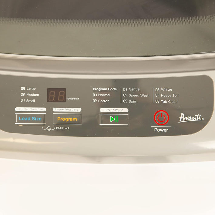 AVANTI 0.8 Cu. Ft. TL Wash White (CTW84X0W-IS)