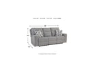 Biscoe PWR REC Sofa with ADJ Headrest (9050315)