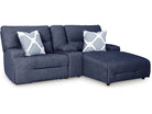 Acklen Place 3-Piece Power Reclining Sectional Sofa with Chaise