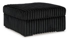Midnight-Madness 3-Piece Sectional with Ottoman