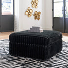Midnight-Madness 4-Piece Sectional with Ottoman