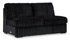 Midnight-Madness 3-Piece Sectional with Ottoman