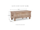 Fossil Ridge Storage Bench (A4000039)
