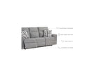 Biscoe PWR REC Sofa with ADJ Headrest (9050315)