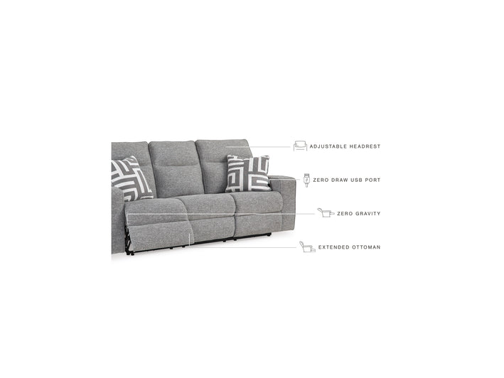 Biscoe PWR REC Sofa with ADJ Headrest (9050315)