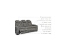 Next-Gen DuraPella PWR REC Sofa with ADJ Headrest