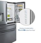 28 cu. ft. Food Showcase 4-Door French Door Refrigerator in Stainless Steel (RF28R7351SR)
