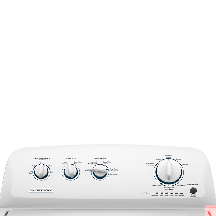 CONSERVATOR 3.8 Cubic Foot Top Load Washer White(VWW3809RW)