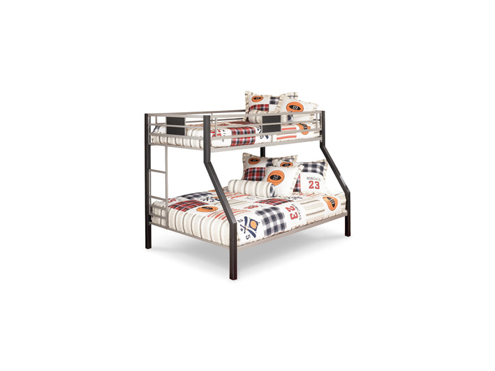 Dinsmore Twin/Full Bunk Bed w/Ladder (B106-56)