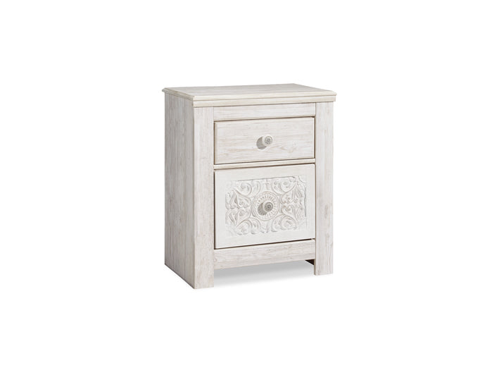 Paxberry Two Drawer Night Stand (B181-92)
