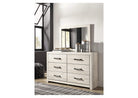 Cambeck Twin Panel Bed with 2 Storage Drawers with Dresser (PKG002975)