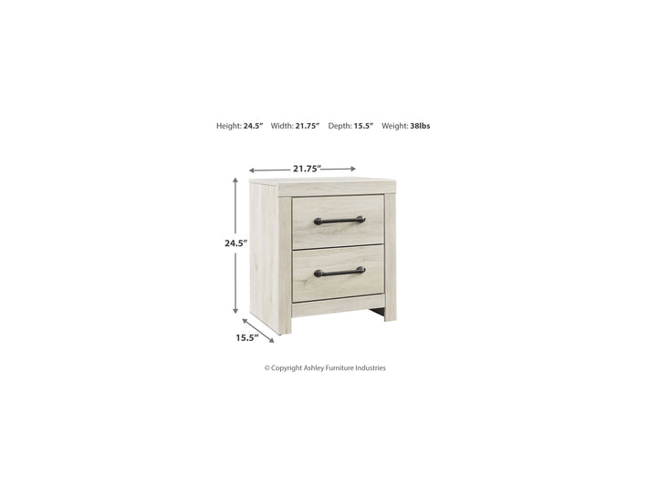 Cambeck Two Drawer Night Stand (B192-92)