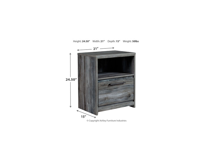 Baystorm One Drawer Night Stand(B221-91)