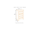 Juararo Two Drawer Night Stand (B251-92)