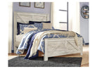 Bellaby King Crossbuck Panel Bed with Dresser